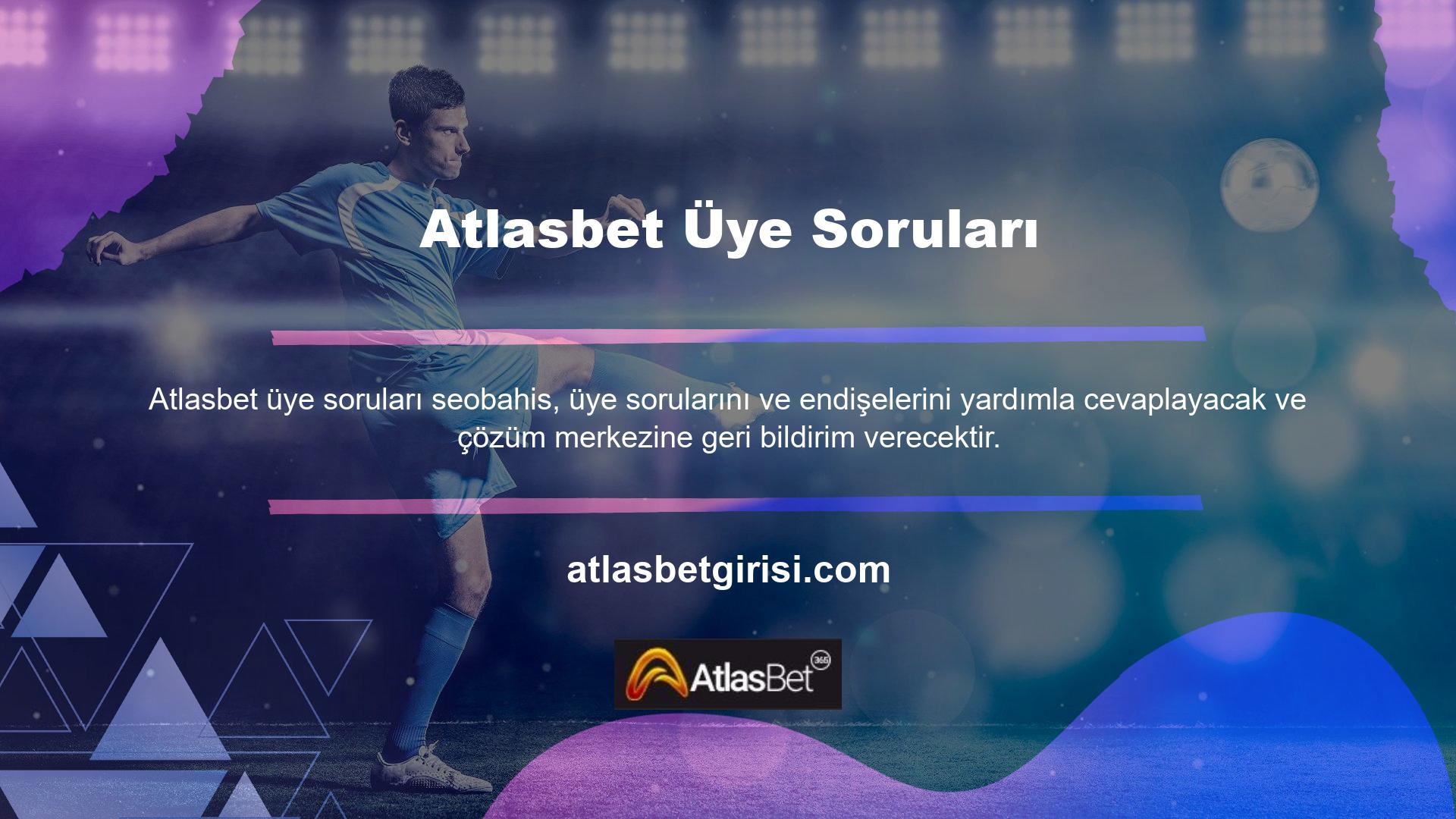 Atlasbet bahis sitesi, gelişmiş altyapısı ile en son bahisleri oynamaya devam etmektedir